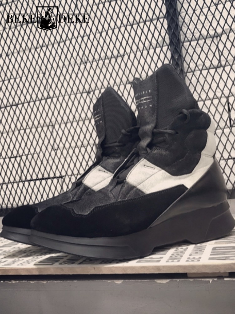 Crossfit Male - Japanese Style Genuine Leather Round Toe
