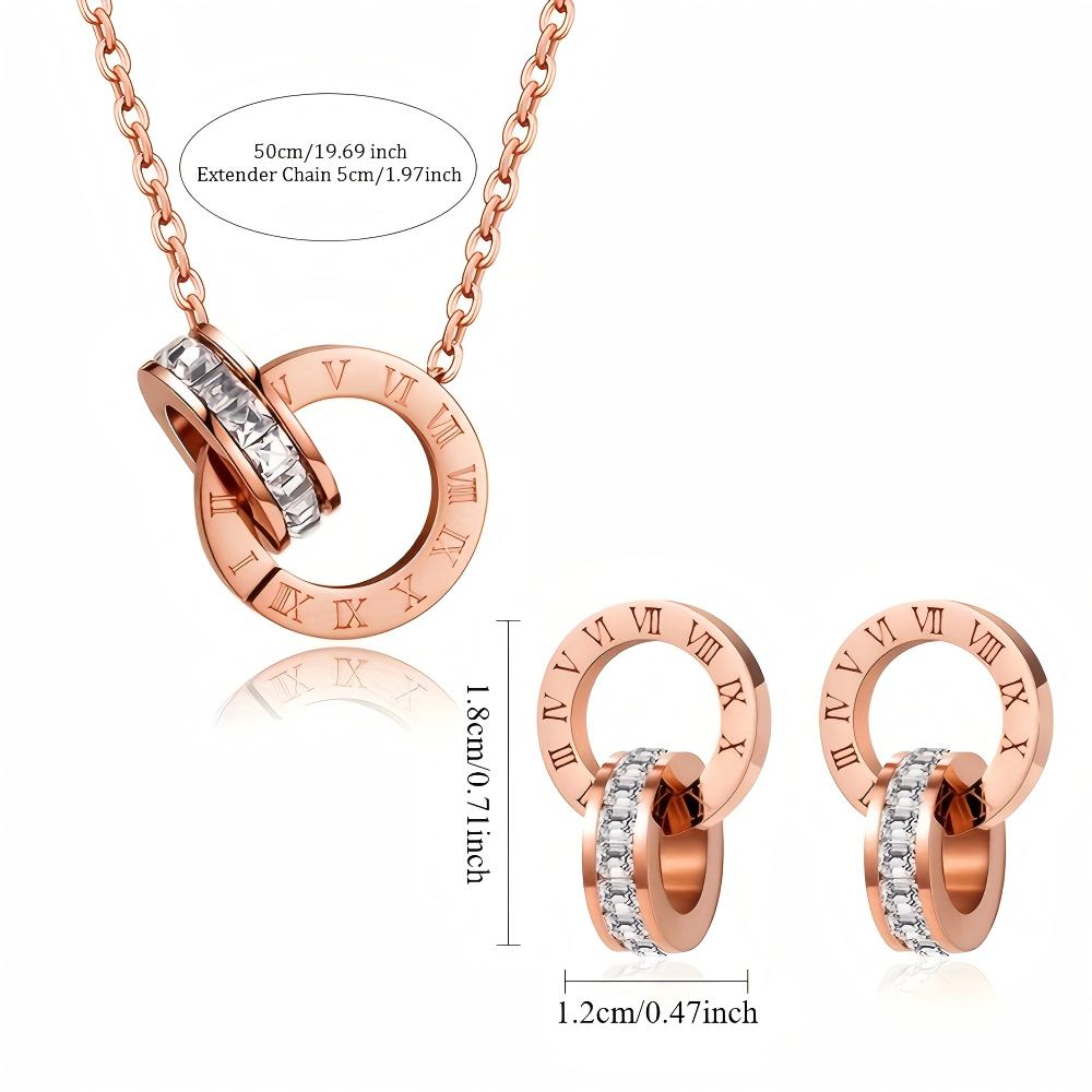Elegant Rose Gold  Stainless S - Battle Rope Anchor recension och pris