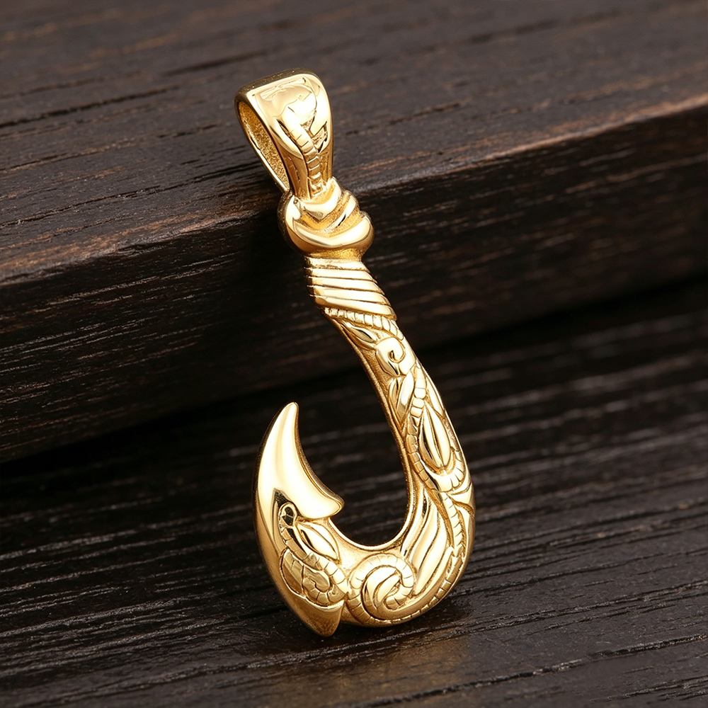 Maui Magic Fish Hook Necklace  - Battle Rope Anchor recension och pris