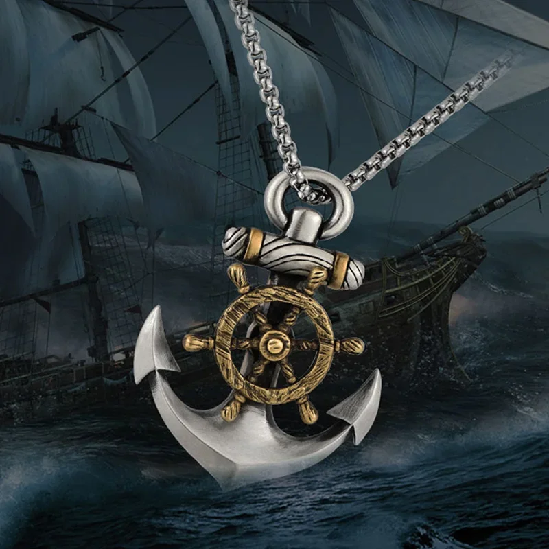 Vintage Nordic Navy Ship Rudde - Battle Rope Anchor recension och pris