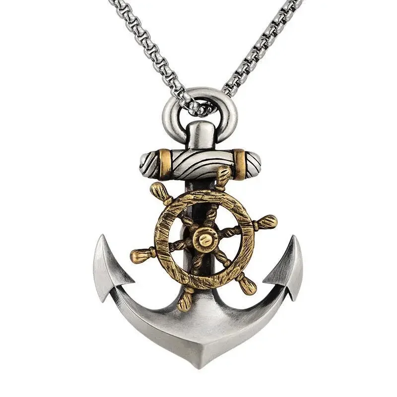 Vintage Nordic Navy Ship Rudde - Battle Rope Anchor recension och pris