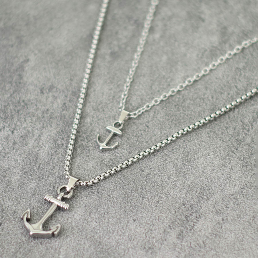 Hiphop Anchor Necklace For Men - Battle Rope Anchor recension och pris
