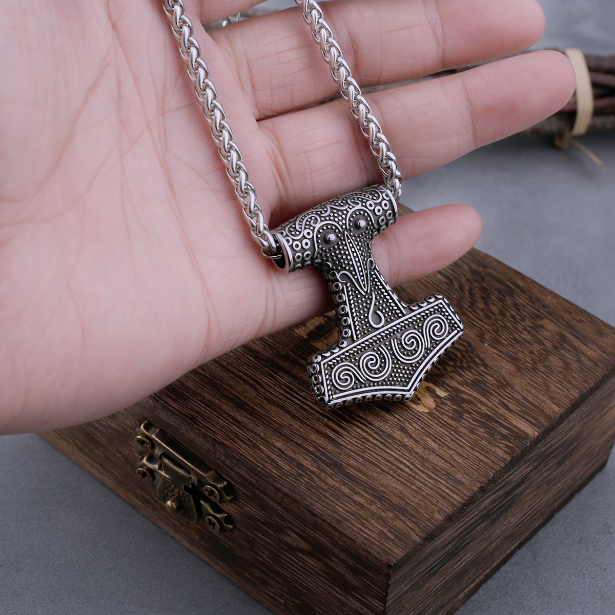 Nordic Viking Thor's Hammer Mj - Battle Rope Anchor recension och pris