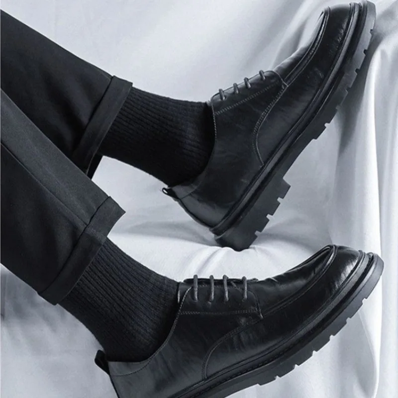 Lace Up Round Toe Men's Leathe - Crossfit Male recension och pris