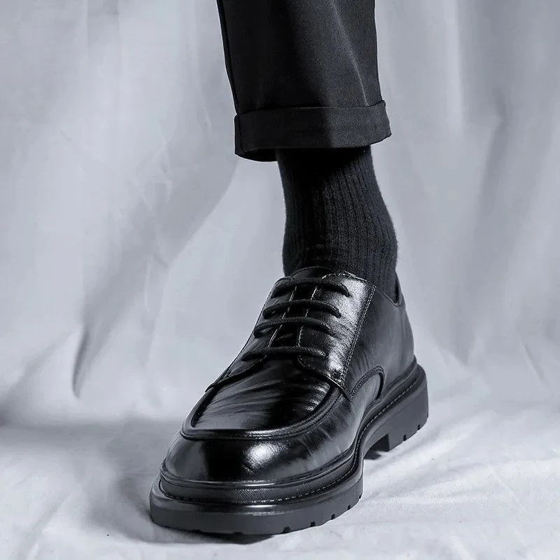 Lace Up Round Toe Men's Leathe - Crossfit Male recension och pris