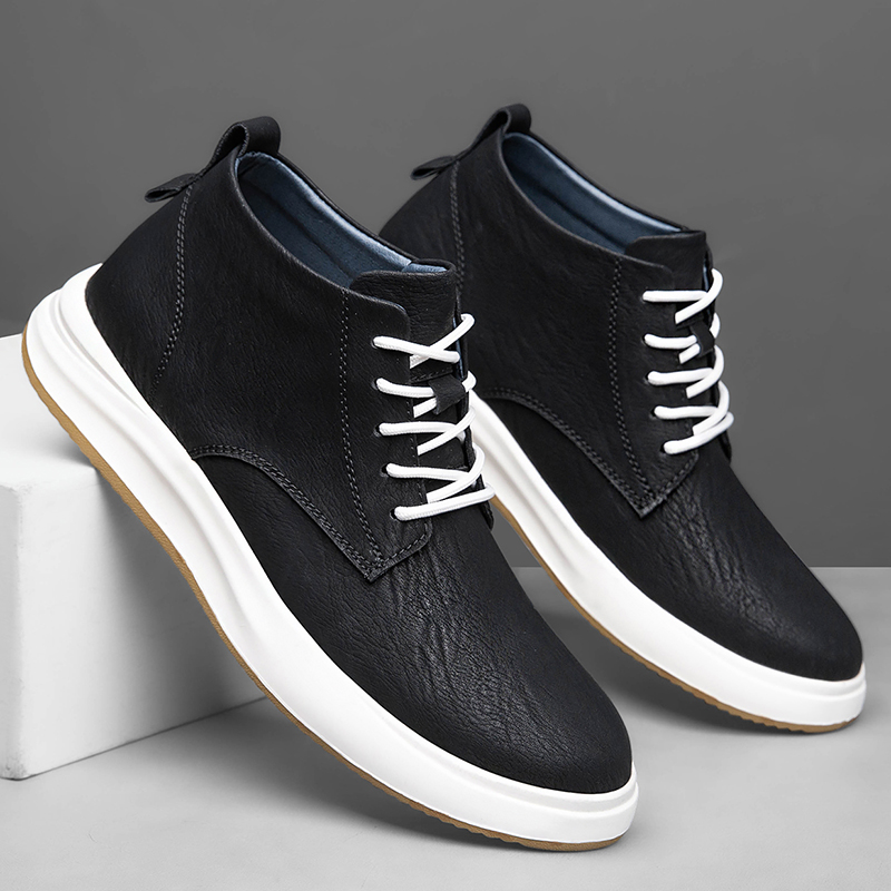 Men's Genuine Leather Casual S - Crossfit Male recension och pris