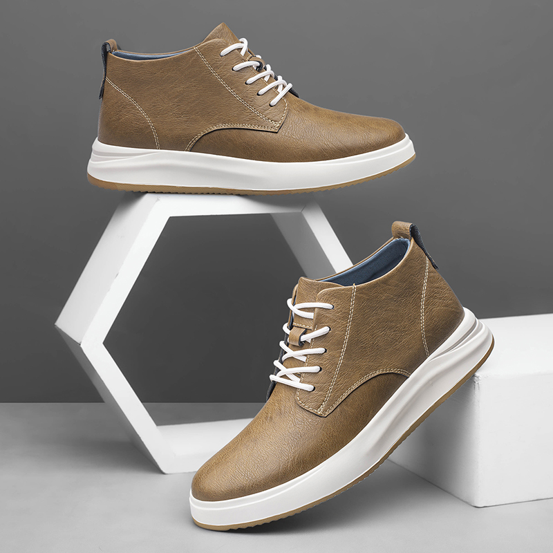 Men's Genuine Leather Casual S - Crossfit Male recension och pris