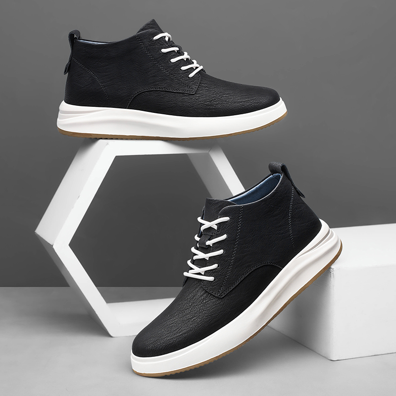 Men's Genuine Leather Casual S - Crossfit Male recension och pris
