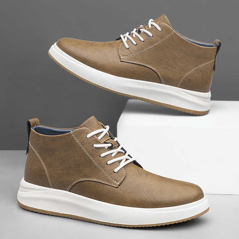 Men's Genuine Leather Casual S - Crossfit Male recension och pris