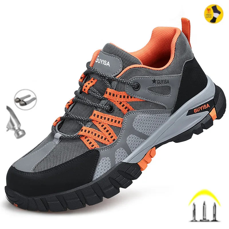 Men Steel Toe Safety Shoes Ind - Crossfit Male recension och pris
