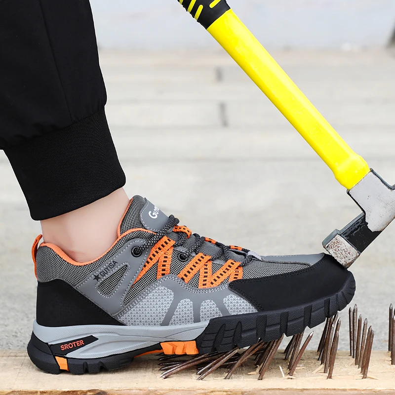 Men Steel Toe Safety Shoes Ind - Crossfit Male recension och pris