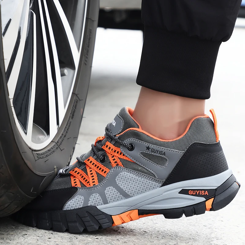 Men Steel Toe Safety Shoes Ind - Crossfit Male recension och pris