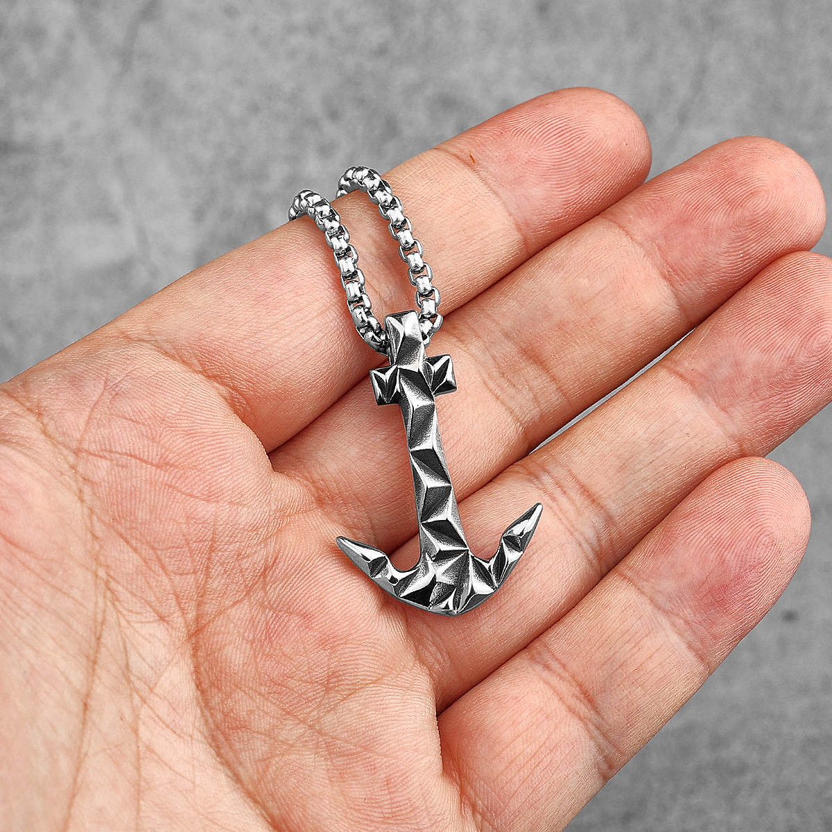 Geometric Cutting Anchor Stain - Battle Rope Anchor recension och pris