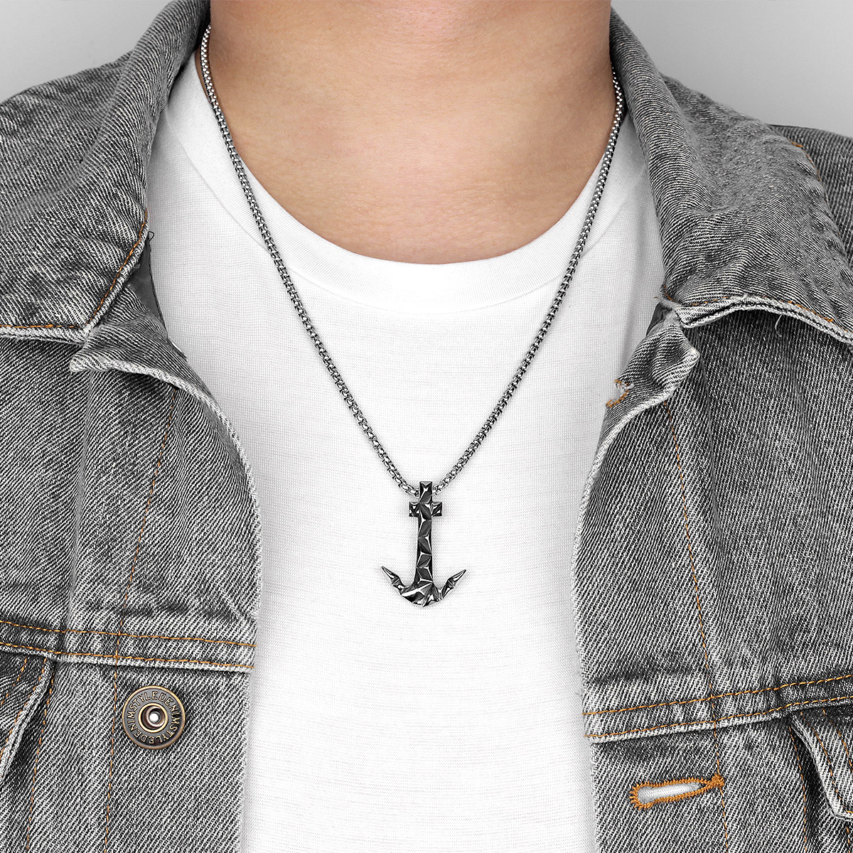 Geometric Cutting Anchor Stain - Battle Rope Anchor recension och pris